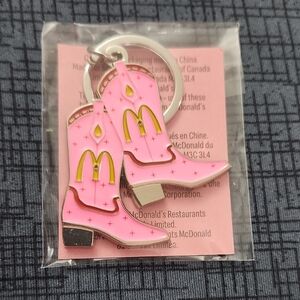 2025 McDonald's Pink Shania Twain Keychain Qty 1